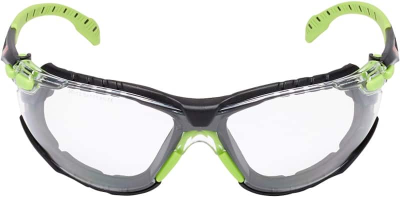 3M Schutzbrille Schwarz, Grün S1CG-1