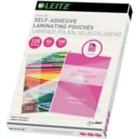 Leitz iLAM Quality Laminierfolien 16925 DIN A4 Selbstklebend Glänzend 125 Mikron (2 x 125) Transparent 100 Stück