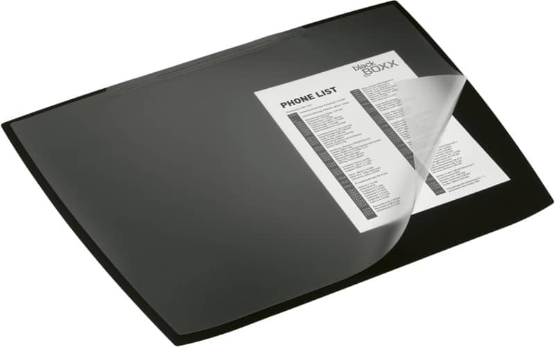 DURABLE ARTWORK Schreibunterlage Schwarz 59 x 47 cm