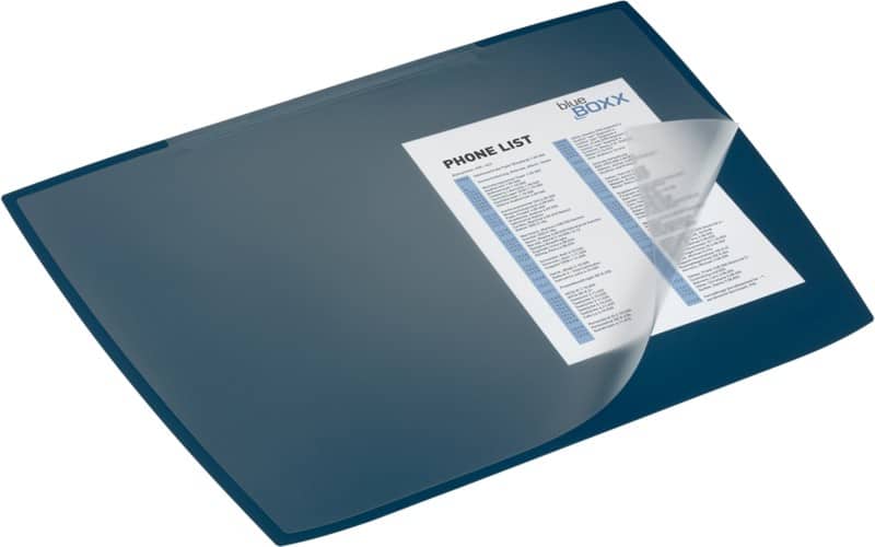 DURABLE ARTWORK Schreibunterlage Blau 59 x 47 cm