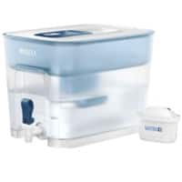 BRITA Flow MXPRO 125356 Wasserfilter Kanne 5,2 L Petrol Blau, Weiß