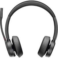 poly Voyager Headset Kopfbügel Bluetooth Mikrofon 4320 Schwarz