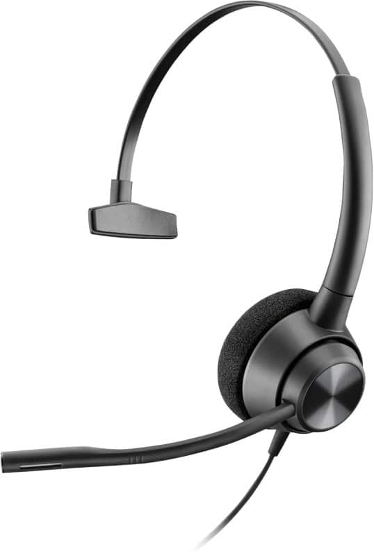 poly EncorePro Headset Kopfbügel 310 Schwarz