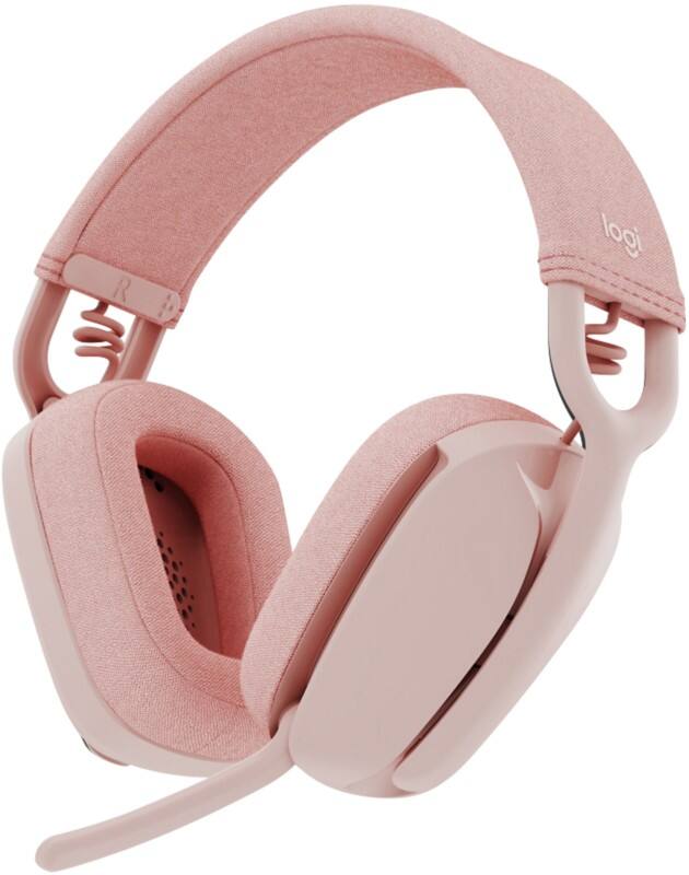 Logitech Zone Vibe Headset Kopfbügel mit Bluetooth mit Mikrofon Stereo 100 Pink