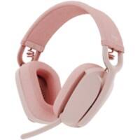 Logitech Zone Vibe Headset Kopfbügel Mit Bluetooth Mit Mikrofon Stereo 100 Rosa
