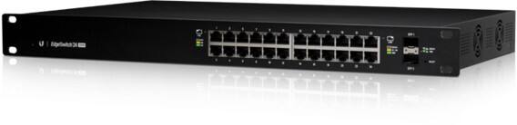 Ubiquiti EdgeSwitch 24 250W Managed L2/L3 Gigabit Ethernet (10/100/1000) Power over Ethernet (PoE) 1U Schwarz