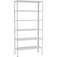 Aufbewahrungsregal Metall 1.000 x 400 x 2.000 mm Weiß