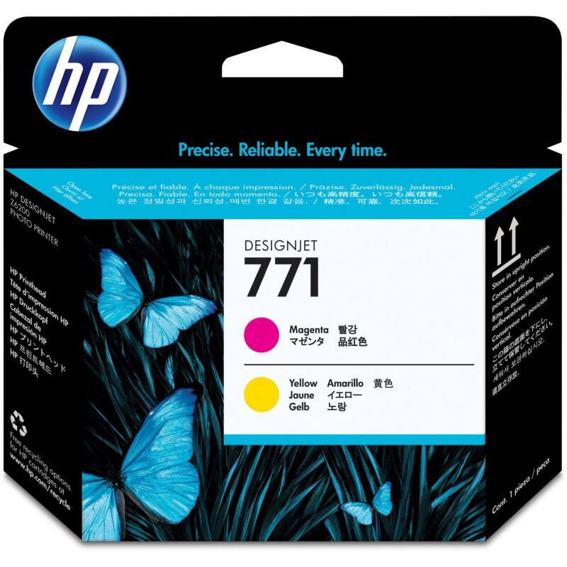 HP 771 Original Druckkopf CE018A Magenta, Gelb   