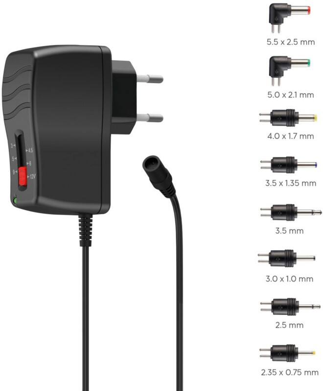 Hama Adapter Schwarz 1 m Kabel