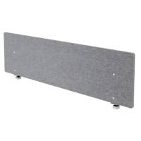 Hammerbacher Akustik-Trennwand VARW18/5AUFB Grau 1.795 x 500 x 500 mm
