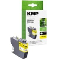 KMP Kompatibel Brother LC422XLY Tintenpatrone Gelb