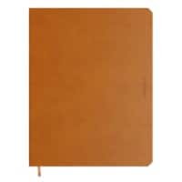 de KEMPEN Wochenplaner 2026 A5 1 Woche auf 2 Seiten Englisch Braun