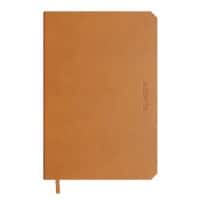 de KEMPEN Wochenplaner 2026 A6 1 Woche auf 2 Seiten Englisch Braun