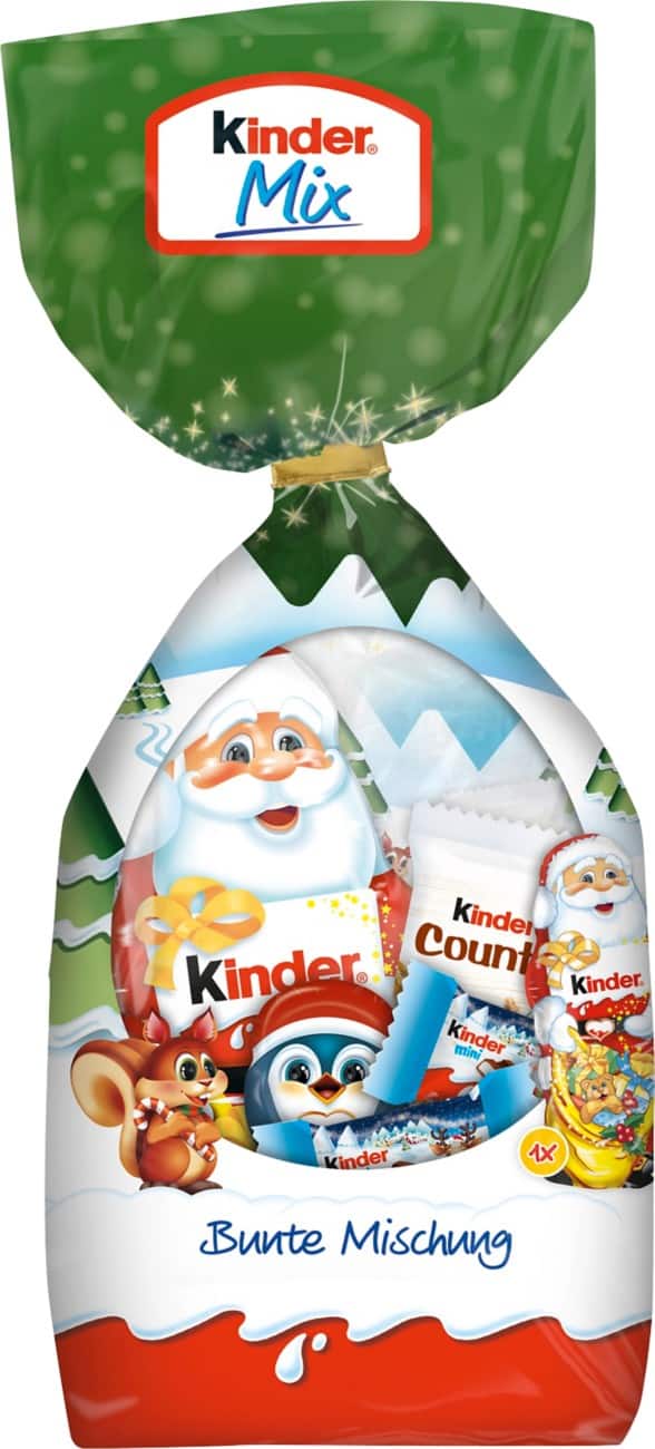 Kinder Mix Schokolade Bunte Mischung 132g