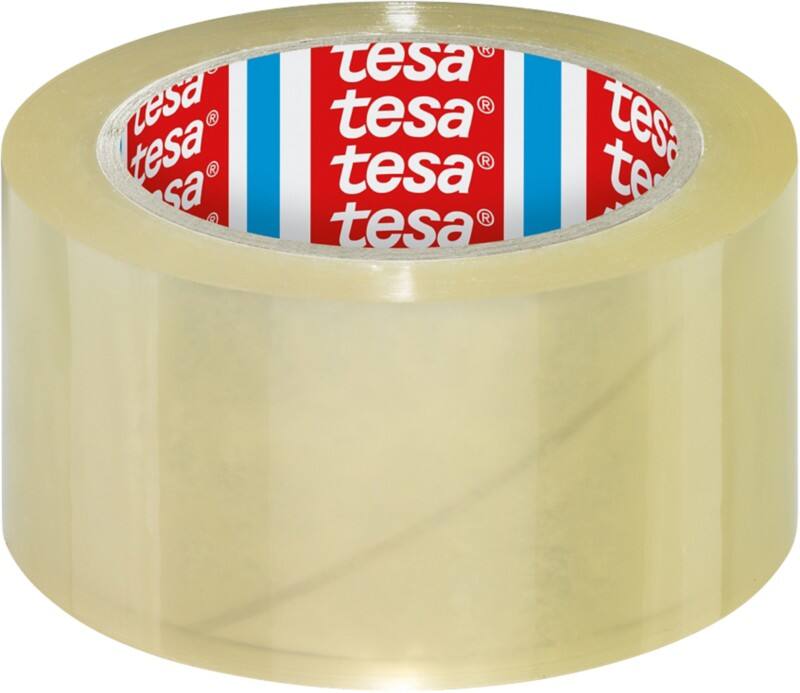 tesa Verpackungsklebeband Transparent 50 mm (B) x 66 m (L) PP (Polypropylen) 4195