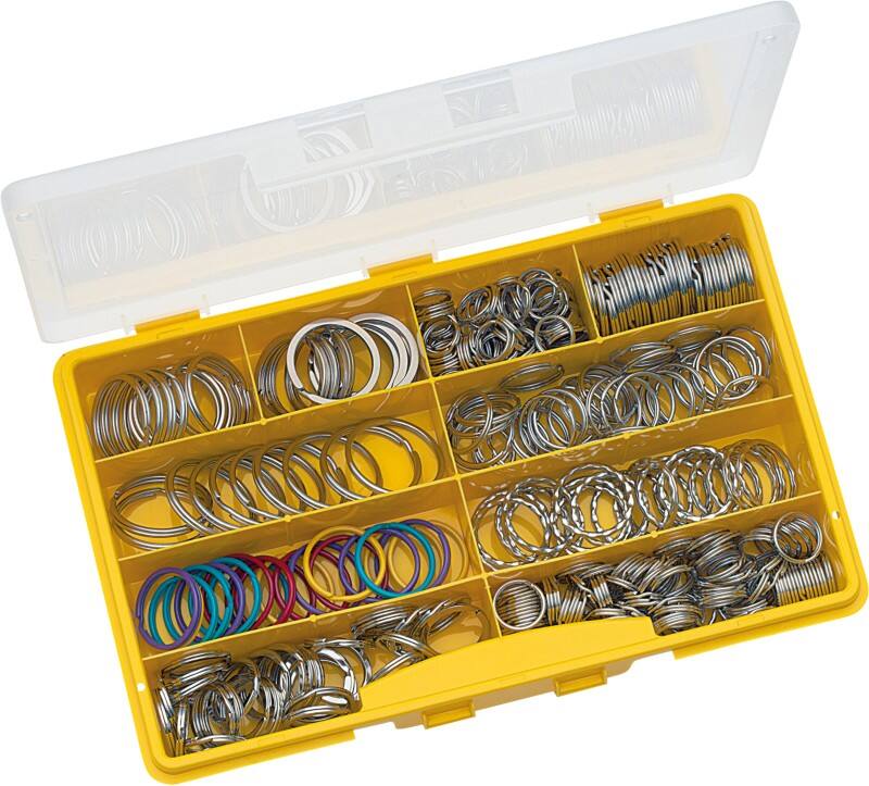 WEDO Schlüsselanhänger Farbig sortiert 300 Stück