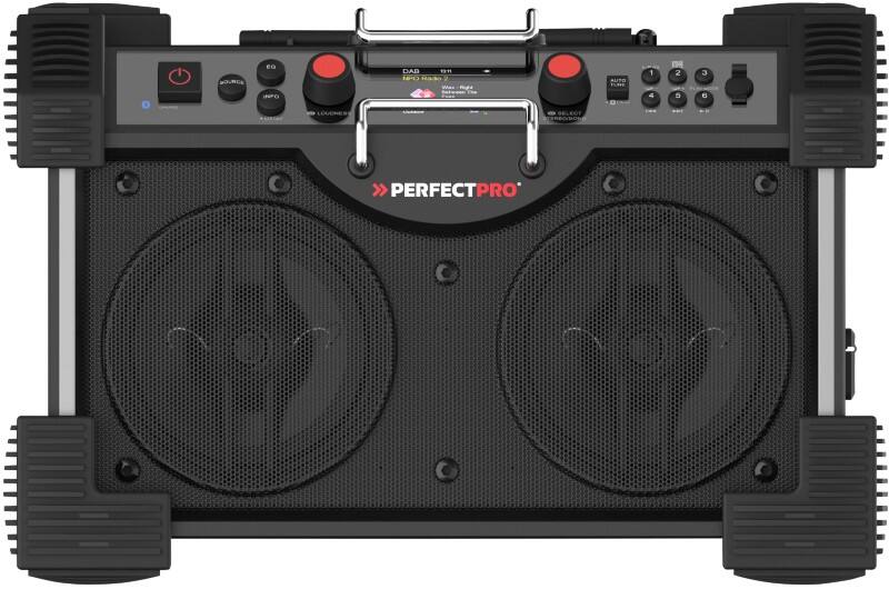 Perfectpro ROCKHART Radio DAB, DAB+, FM