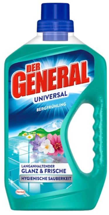 DER GENERAL Universal Mehrzweckreiniger Flüssig Bergfrühling 750 ml