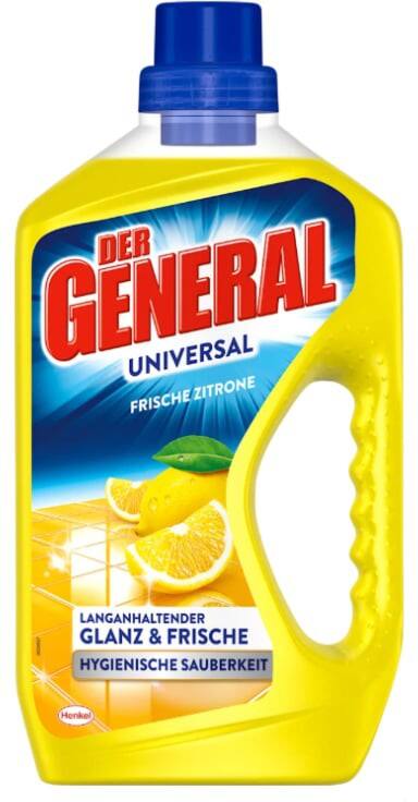 DER GENERAL Universal Mehrzweckreiniger Flüssig Zitrone 750 ml