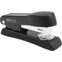 Rapesco Heftgerät A52600B3 Halbstreifen 24/6 Schwarz 20 Blatt Metall