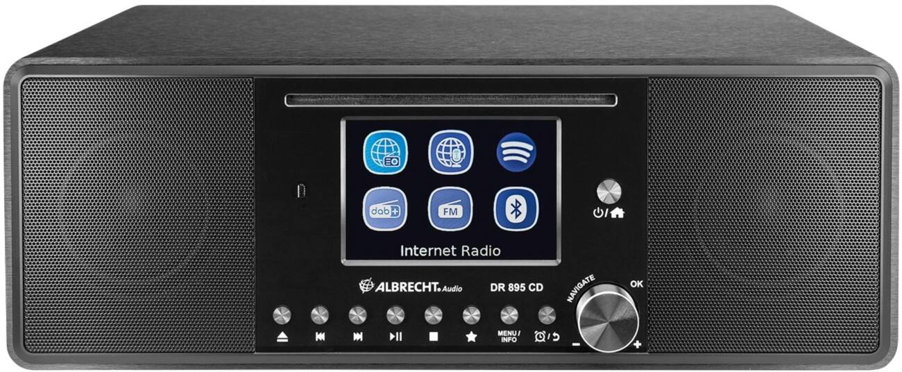 Albrecht DR 895 CD-Radio DAB+, FM