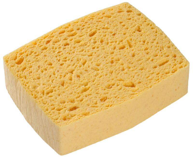 Spontex Azella 09 Traditioneller Nasser Schwamm 10 Stück Gelb