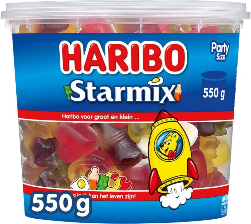 Haribo Starmix Farbig sortiert Fruchtgummi 550 g