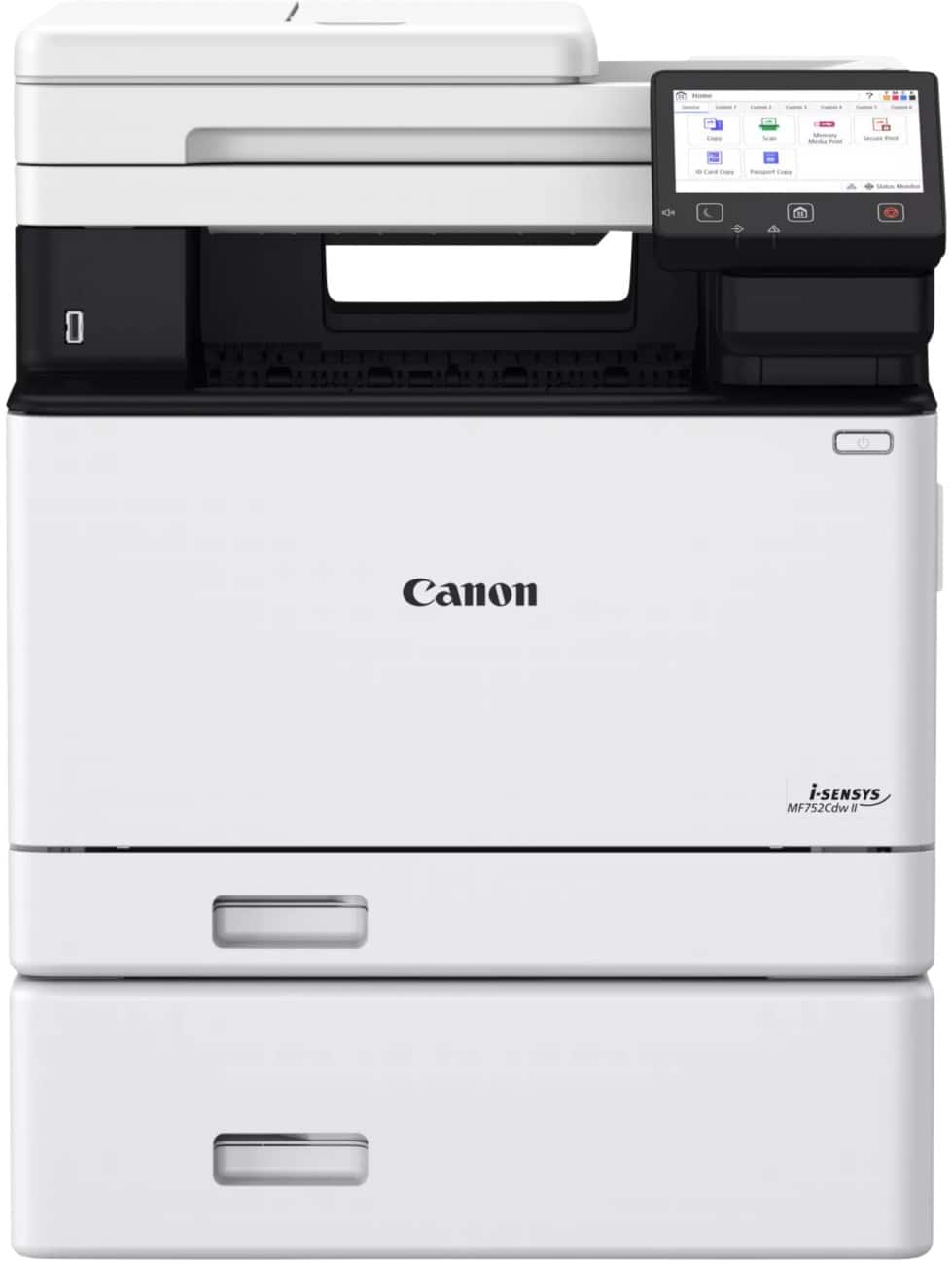 Canon i-SENSYS MF750 II Serie MF752Cdw II Farblaser-Multifunktionsdrucker DIN A4 Schwarz, Weiß