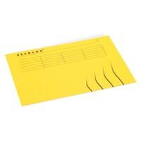 Djois Secolor Aktendeckel Folio Gelb Pappkarton 225 g/m²