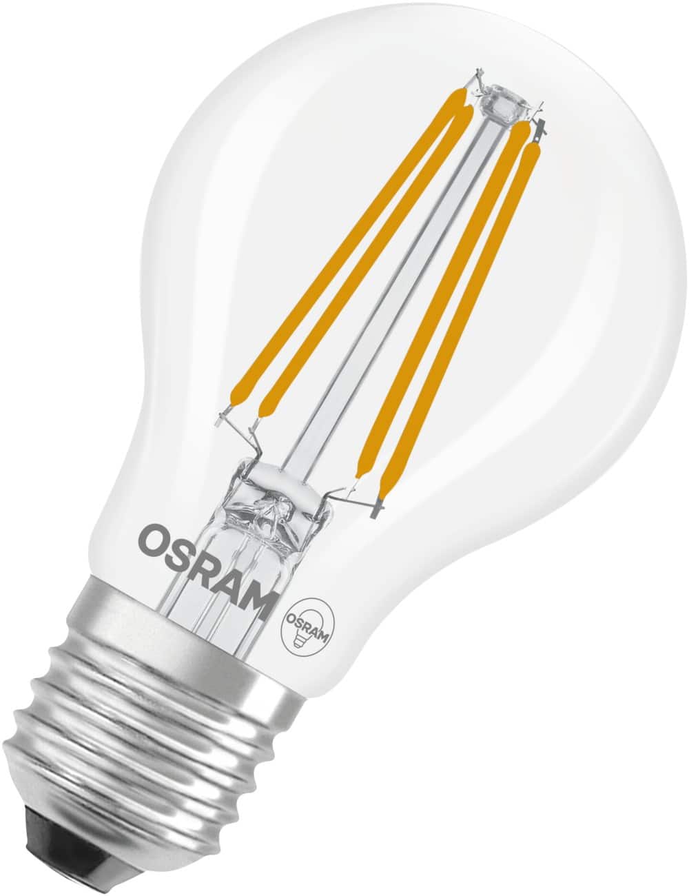 Osram Glühbirne Transparent E27 5,9 W Warmweiß