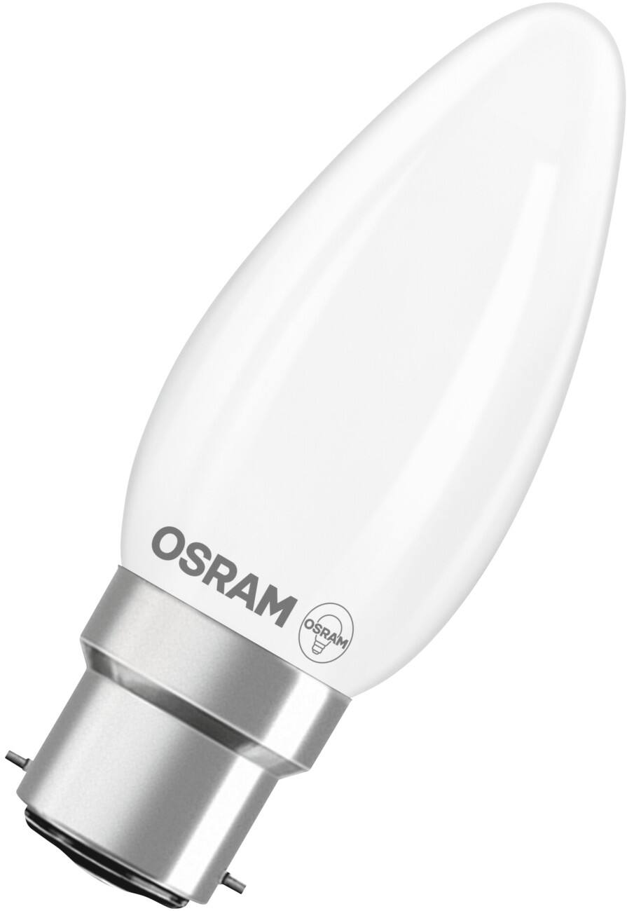 Osram Glühbirne Matt B22d 3,4 W Warmweiß