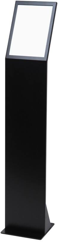 SHOWDOWN Broschürenständer DIN A4 Aluminium, Stahl Schwarz MBMA4PC9005