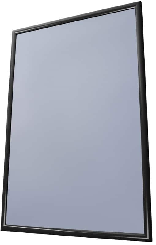 SHOWDOWN DIN A2 Klapprahmen Hängend Schwarz Aluminium KRA2G25C9005 45,1 (B) x 1,1 (T) x 62,5 (H) cm KRA2G25C9005