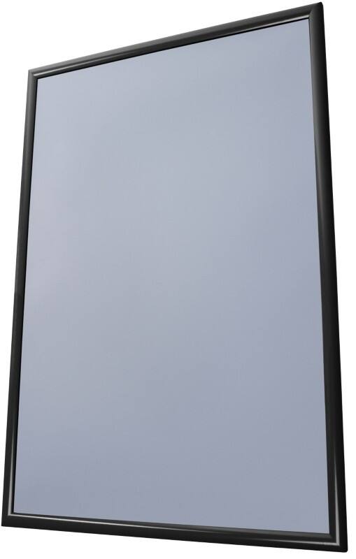 SHOWDOWN DIN A4 Klapprahmen Hängend Schwarz Aluminium KRA4G25C9005 24,1 (B) x 1,1 (T) x 32,8 (H) cm KRA4G25C9005