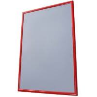 SHOWDOWN DIN A2 Klapprahmen Hängend Rot Aluminium KRA2G25C3020 45,1 (B) x 1,1 (T) x 62,5 (H) cm KRA2G25C3020
