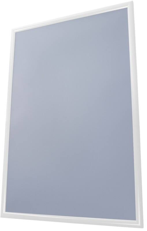 SHOWDOWN DIN A4 Klapprahmen Hängend Weiß Aluminium KRA4G25C9003 24,1 (B) x 1,1 (T) x 32,8 (H) cm KRA4G25C9003