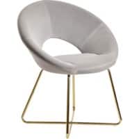 WOHNLING Esszimmerstuhl WL6.190 Stoff Hellgrau