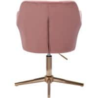 WOHNLING Loungesessel WL6.306 Samtbezug Rosa