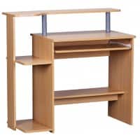 WOHNLING Computerschreibtisch WL1.163 Buche 94 x 90 x 48,5 cm
