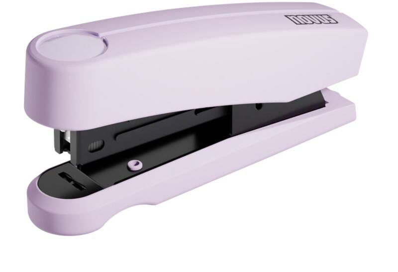 Heftgerät Novus B10 Pretty Lilac, für Heftklammern Nr. 10, 15 Blatt