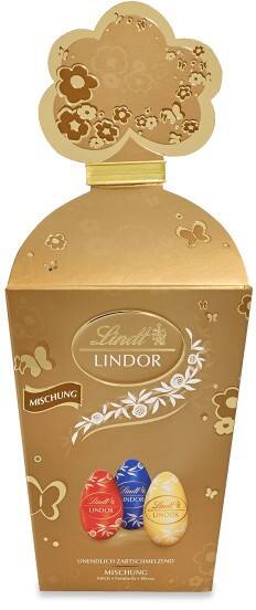 Lindt Schokolade Eier Gemischt Köcher 150 g