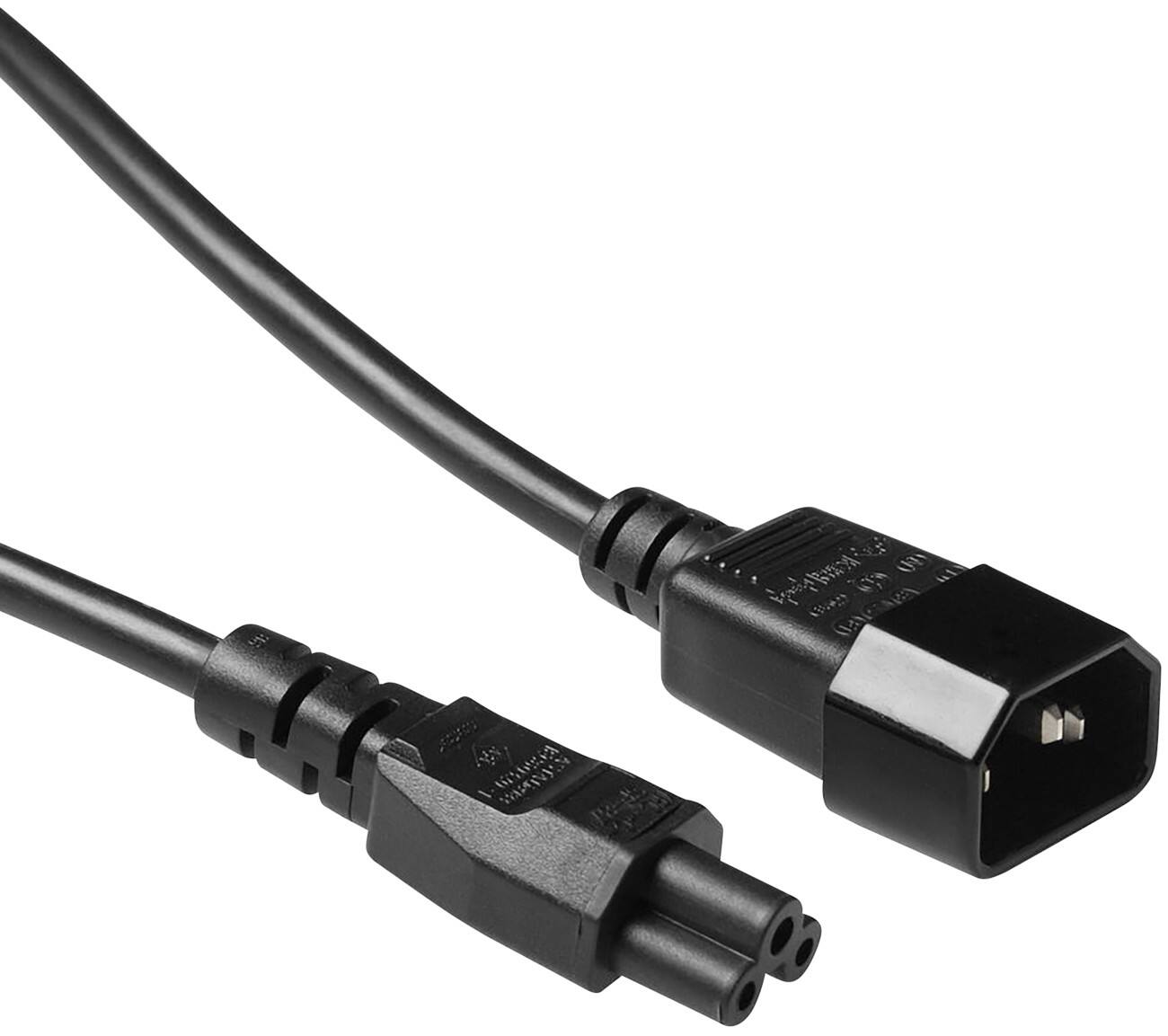 ACT Netzkabel 2 m Schwarz