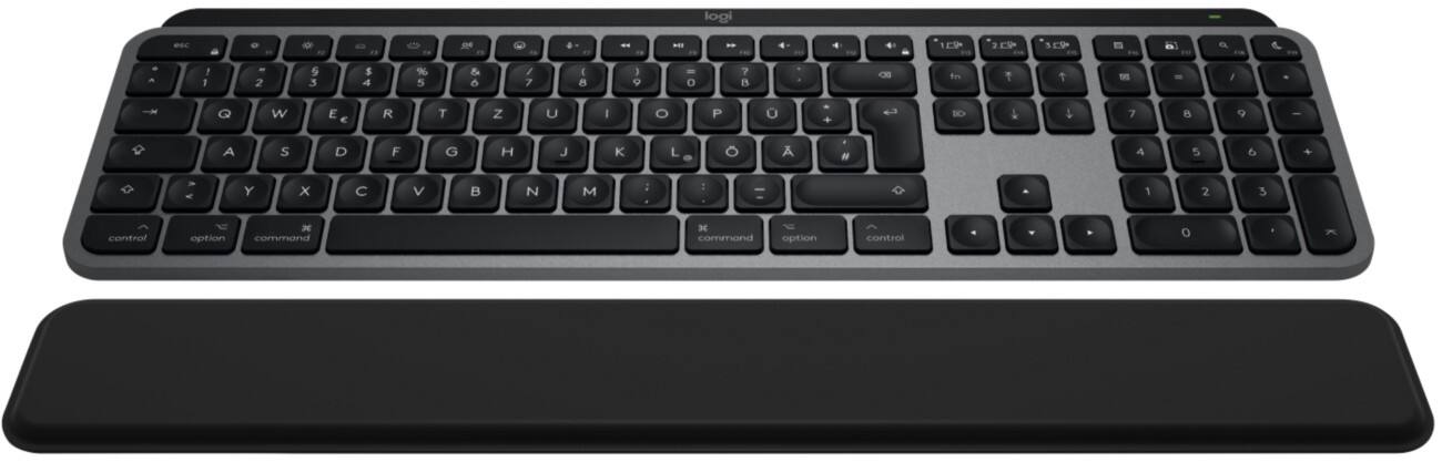 Logitech MX Keys S Combo für Mac Kabellose Tastatur und Maus Grau 920-012840