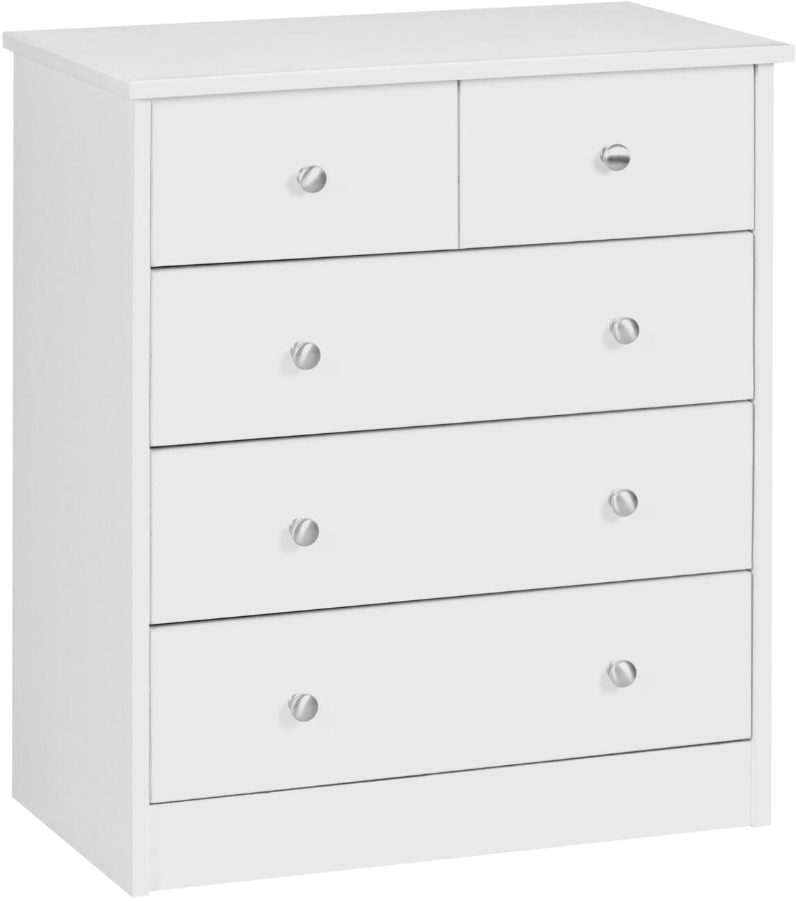 WOHNLING Sideboard Spanplatte 0 600 x 350 x 700 mm Weiß