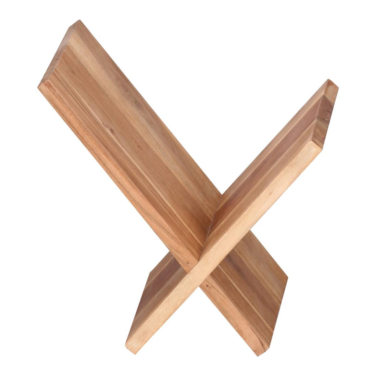 WOHNLING Zeitschriftenhalter Braun