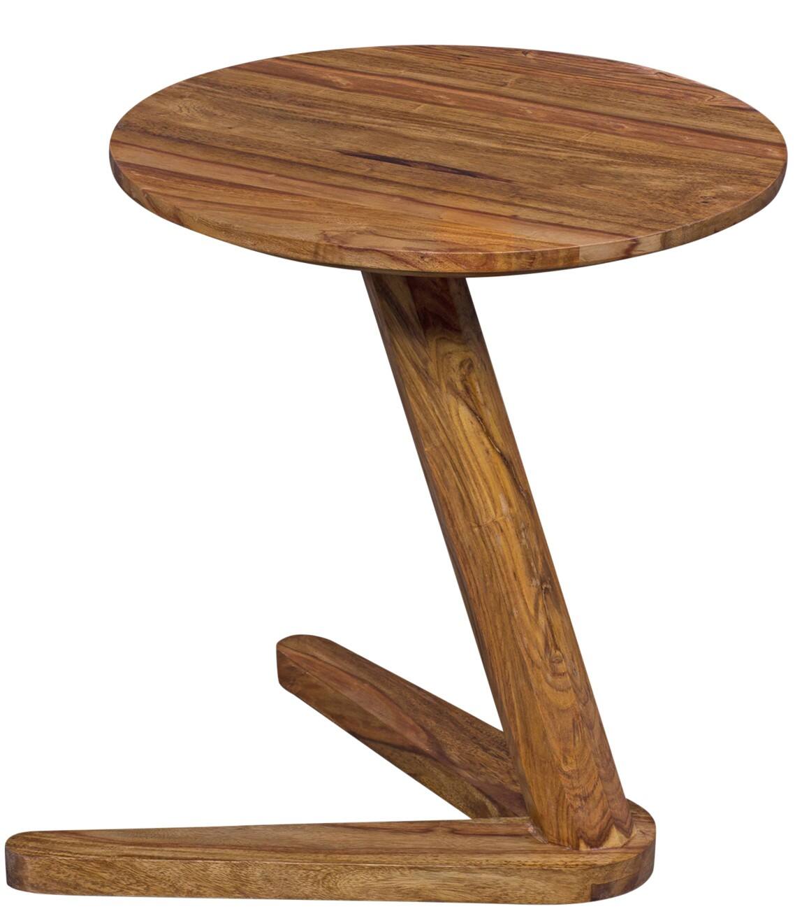 WOHNLING Beistelltisch Braun 450 x 450 x 500 mm