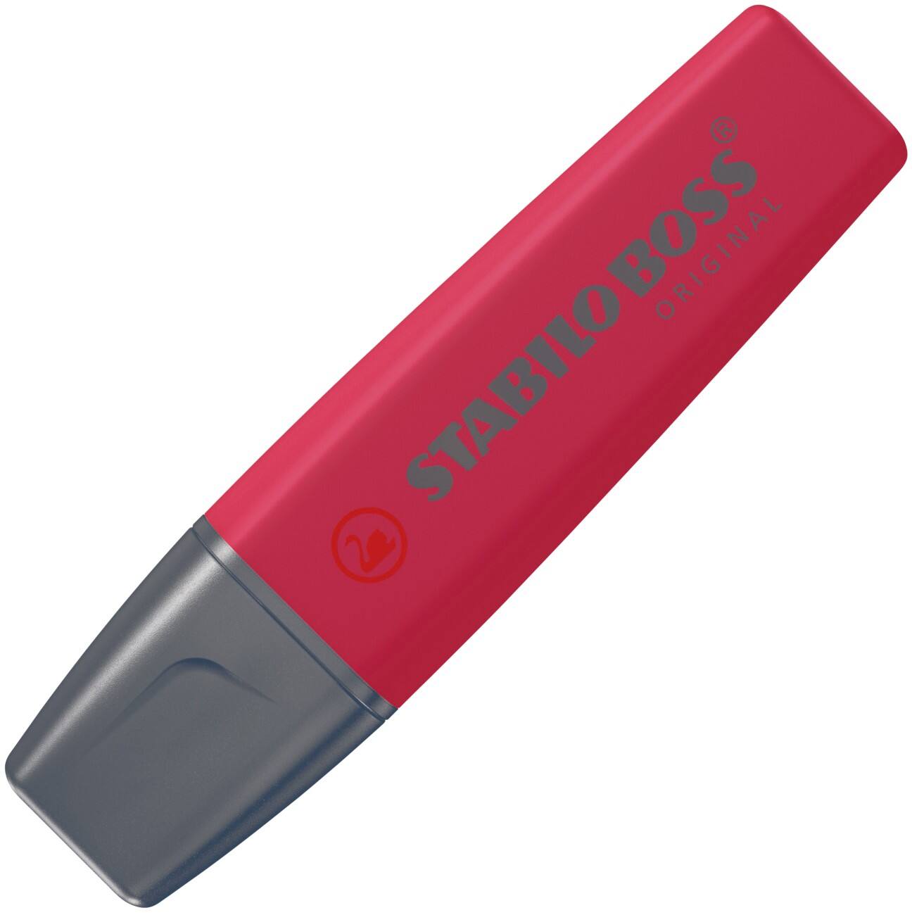 STABILO BOSS ORIGINAL NatureCOLORS 70/250 Textmarker Rot Breite Keilspitze - 35 mm