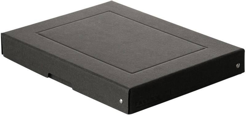 Falken Pure Aufbewahrungsbox Schwarz 24 x 32 x 4 cm
