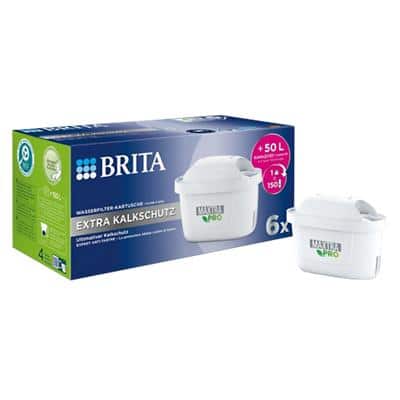 BRITA Maxtra Pro Extra Kalkschutz Wasserfilterkartuschen 150 L Weiß 6 Stück