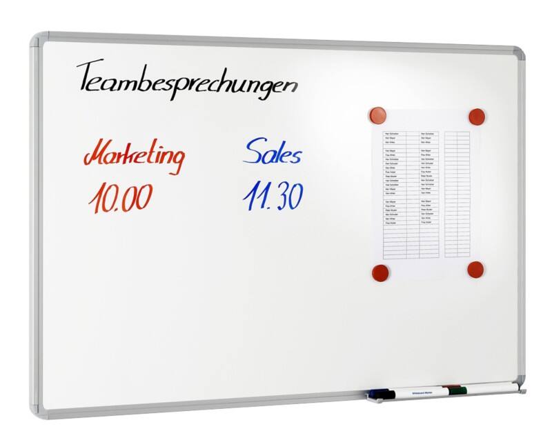 Ultradex Whiteboard Magnetisch Emaille Einseitig 200 (B) x 120 (H) cm